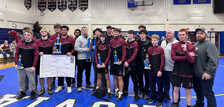 S-E Wrestlers win the Cazenovia Invitational; Oxford-Greene finishes 10th